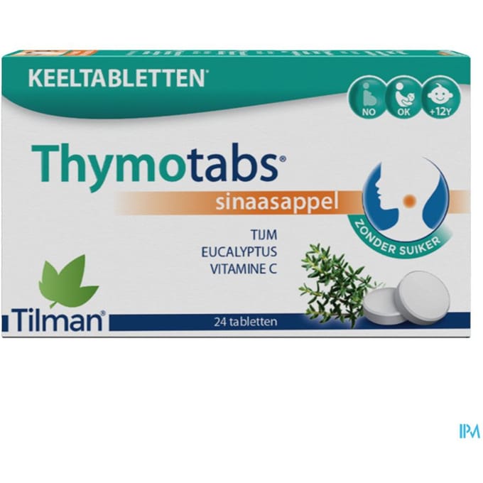 Thymo Tabs Sinaas Zuigtabl 24