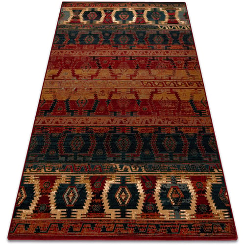 Kleden Rugsx tapijt OMEGA TAPAS etno, robijn 200x300 cm