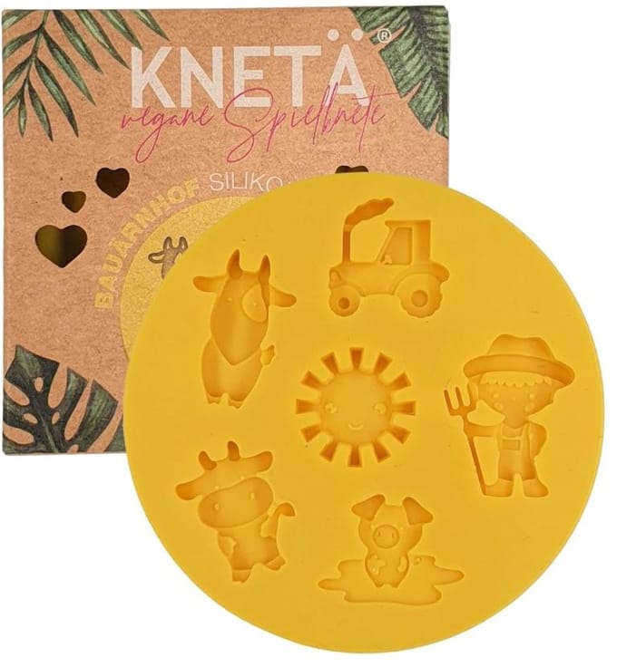 KNETA Speelklei Silicone Vorm - Boerderij