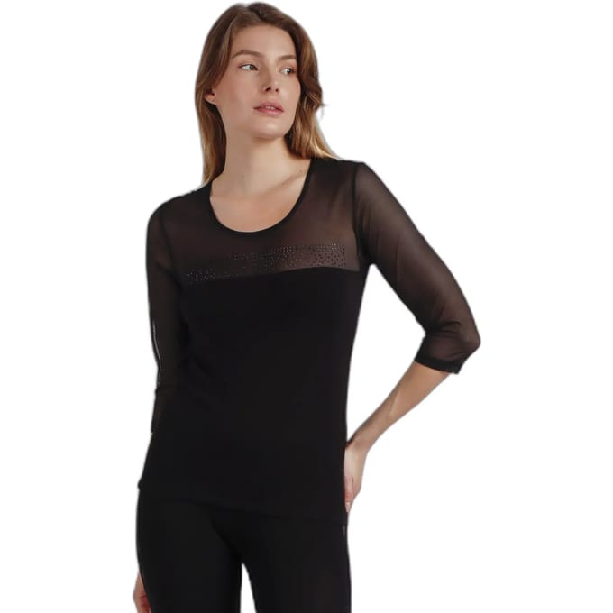 T-shirt van tule voor dames Admas Classic Piedras