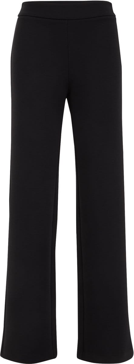 WE Fashion Dames Regular fit jersey pantalon met stretch