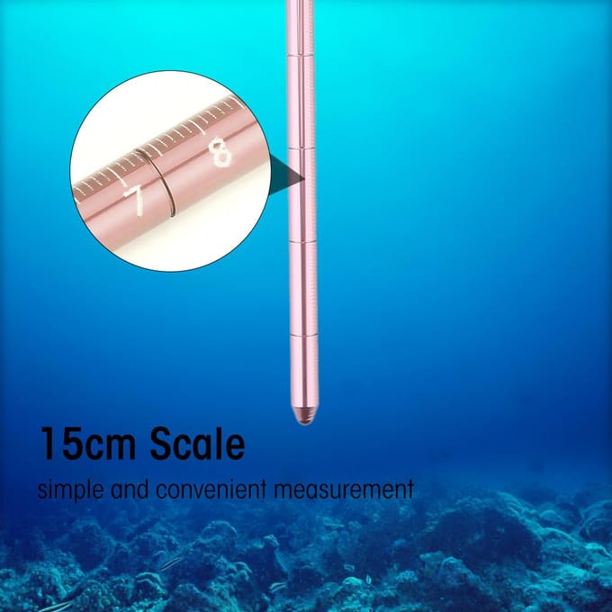KEEP DIVING Bâton bruiteur de plongée sous-marine Pointeur avec dragonne parachute Pinkish
