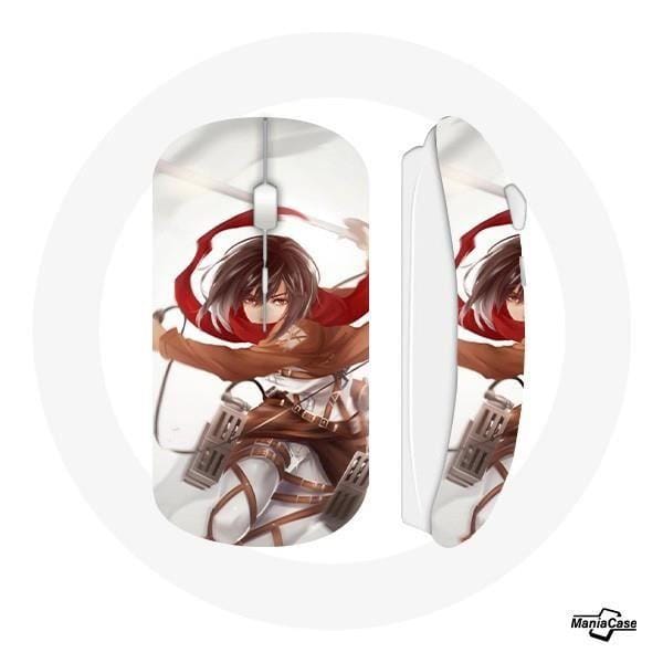 Muis Mikasa Ackerman-serie Aanval op Titan Anime Manga Wireless