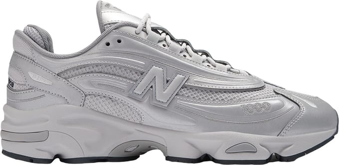 New Balance 1000 - Maat 45 - Silver Metallic/Raincloud / Zilver Grijs - 1000 - Lifestyle - Heren Sneakers voor Mannen