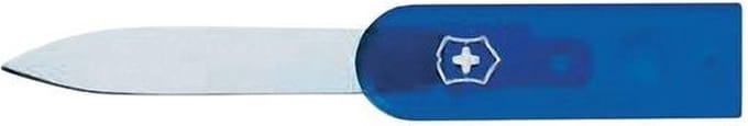 Victorinox SwissCard Briefopener Blauw transparant