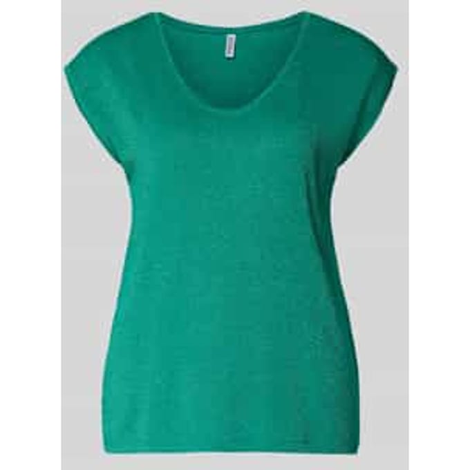 PIECES PCBILLO TEE LUREX STRIPES NOOS Dames T-shirt - Maat S