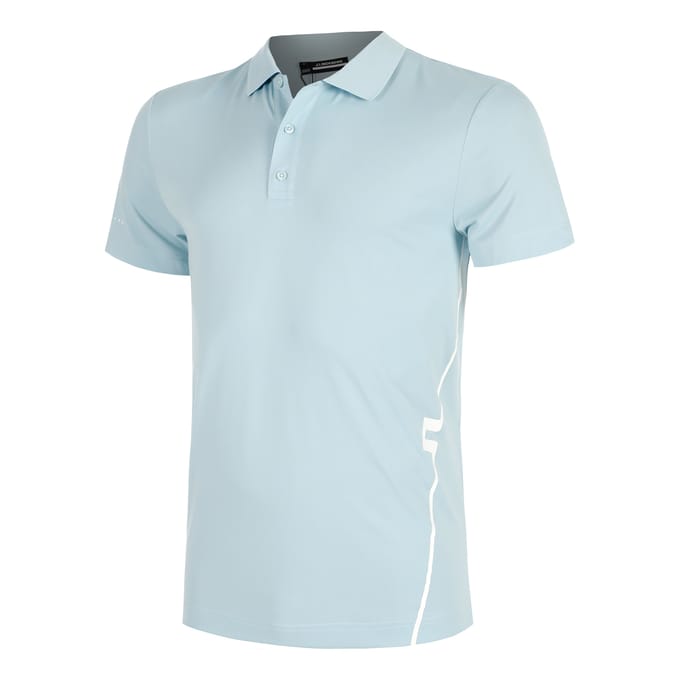 JLindeberg Leroy Polo Heren-Lichtblauw,Wit
