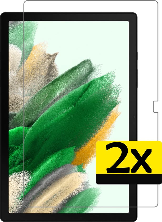 Screenprotector - Geschikt voor Samsung Galaxy Tab A8 - 2 Stuks - Extra Sterk - Beschermglas - Gehard Glas - Tempered Glass - Screen Protector