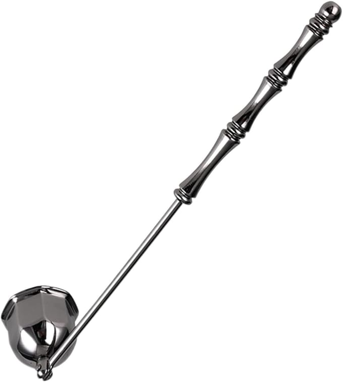 Kaarsblusser - Kaarsaccessoire - Veilig Doven - Lange Handgreep - 18 cm - Goudkleurig