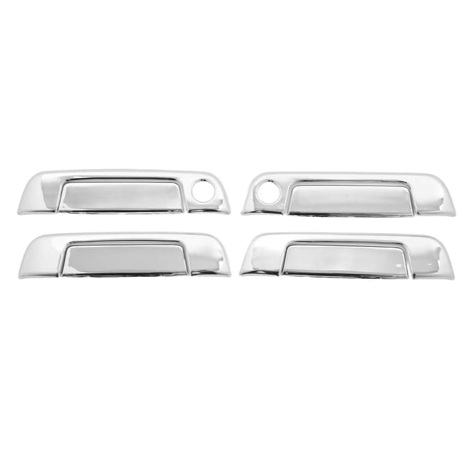 4 Sets Buitendeurklink Cover ABS Chroom Weerbestendig Vervanging voor E32 E34 E36 white