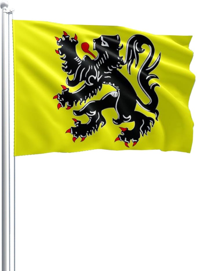 Jumada's - Vlag van Vlaanderen 90x150cm - Vlaams Belgie