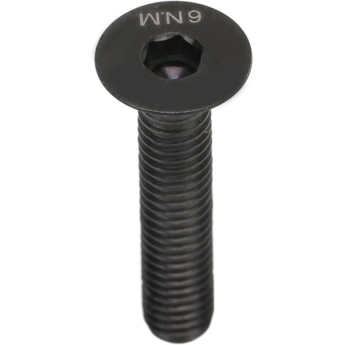 RISK Headset Stuurpen Topkap Bevestigingsbout M6x30mm Fiets Stuurpen Bout Schroef Titanium Legering voor Fietsreparatie zwart