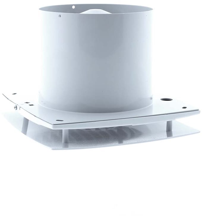 Badkamer-/ toiletventilator LDTH 125 wit