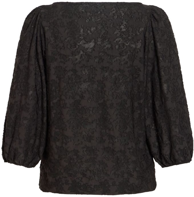 VILA - VICAPERA BOAT NECK 3/4 TOP - Dames - Blouses