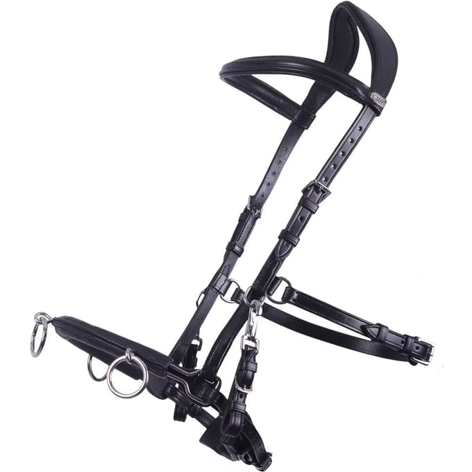 Qhp Kaptoom leer Black - Cob