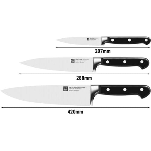 ZWILLING PROFESSIONAL S - Messenset - 3 stuks