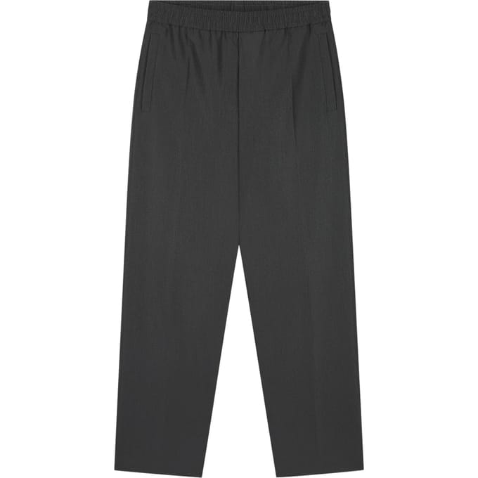 Olaf Slim Elasticated Pantalons Donkergrijs M260400