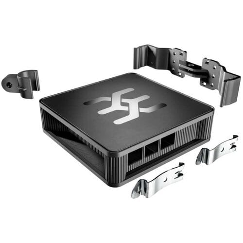 Weidmüller UH20-RPI-4-BASE SBC-behuizing Geschikt voor serie: Raspberry Pi® Zwart