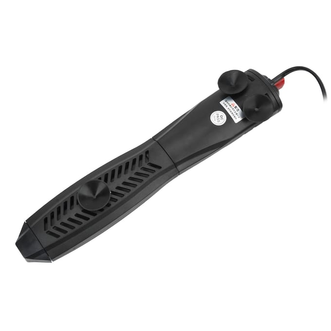 Dompelbaar Aquarium Waterverwarming Veilig Waterdicht Energiebesparend PTC Verwarming voor Aquarium black