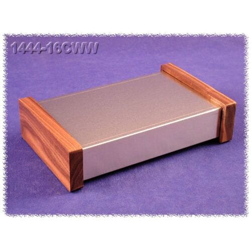Hammond Electronics 1444-22CWW Universele behuizing 305 x 203 x 51 Aluminium Natuur 1 stuk(s)