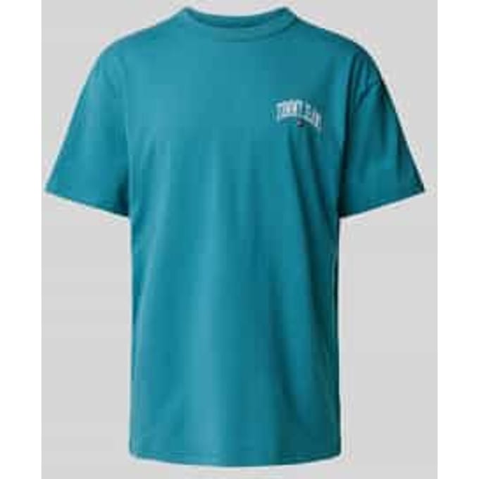 T-shirt met labelstitching