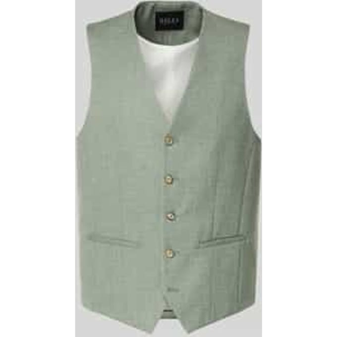 regular fit bodywarmer met viscose model 'Edgar'
