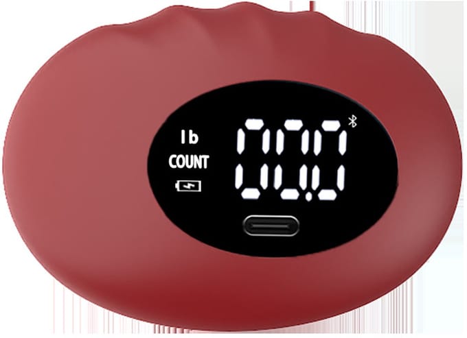 Digitale gripmeter - Helder LED display, automatische meting tot 396lb, met teller