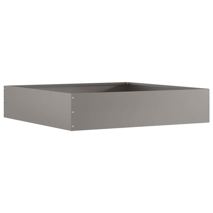 vidaXL - Gazonrand - 60 - x - 60 - x - 13 - cm - Roestkleurig