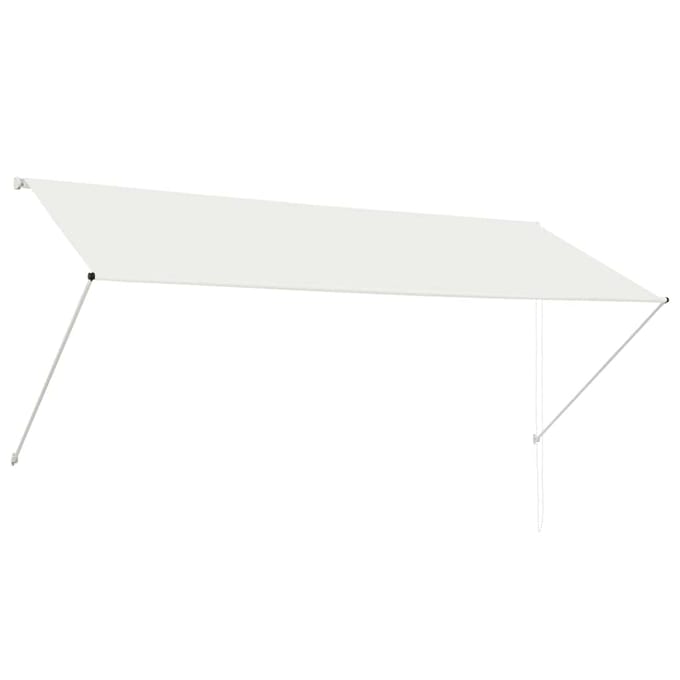 vidaXL - Luifel - uittrekbaar - 300x150 - cm - crème