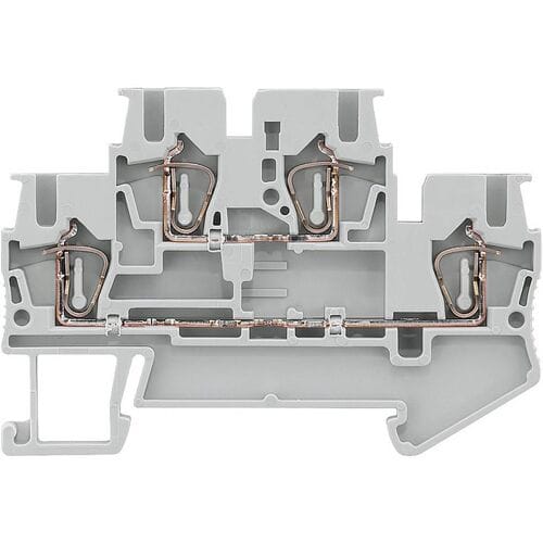 Siemens 8WH20200AF00 Klem 2-etages Trekveeraansluiting Grijs 50 stuk(s)