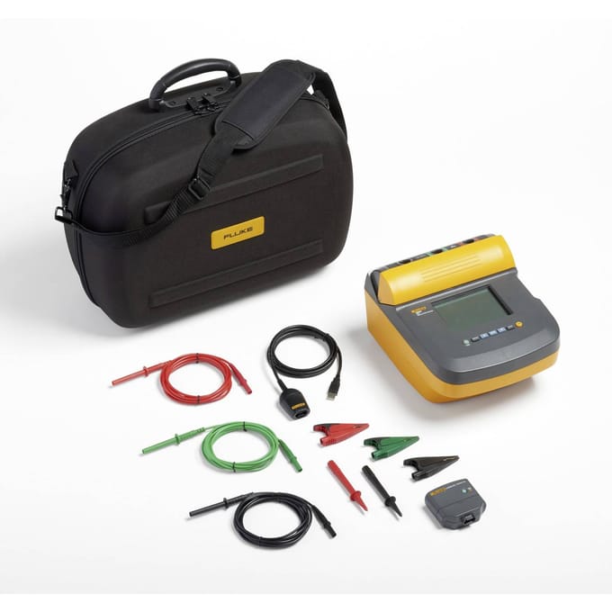 Fluke FLUKE-1550C FC Isolatiemeter 250 V, 500 V, 1000 V, 2500 V, 5000 V 2 TΩ