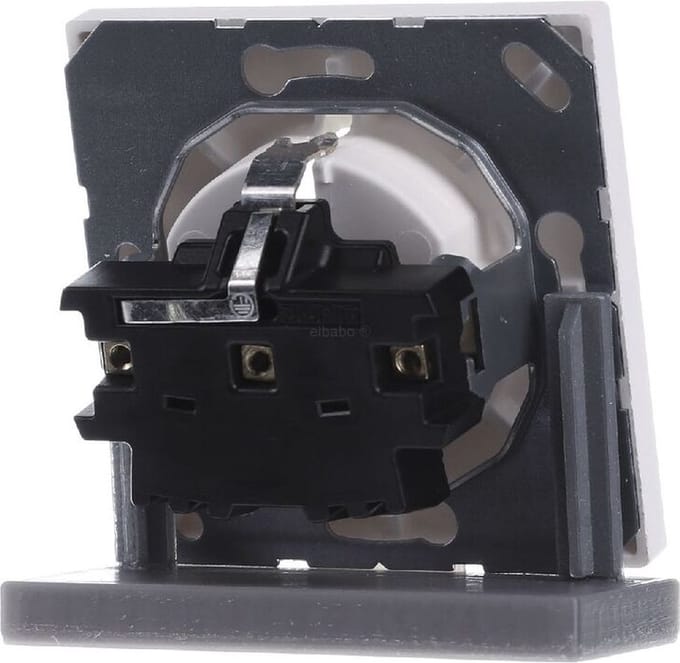 Jung LS Range Wandstopcontact (WCD-schakelmateriaal) - LS1520NWWM - E2VXB