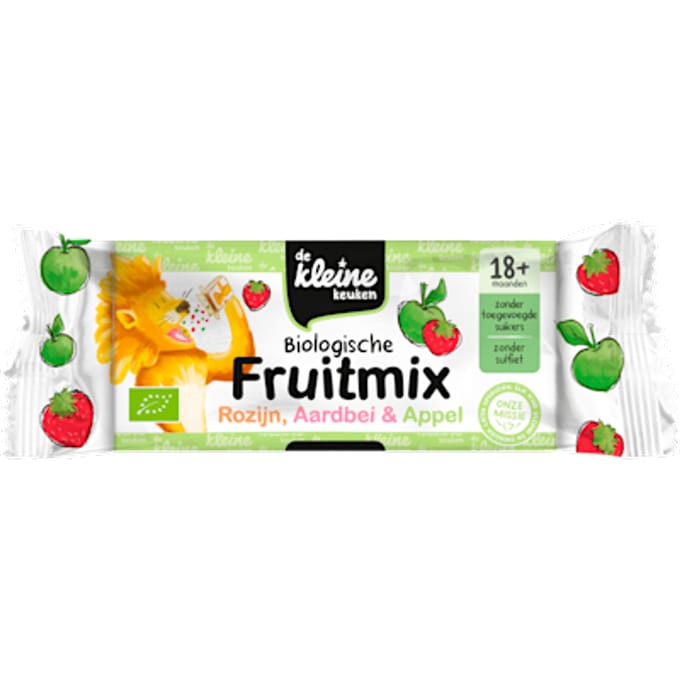 10x de Kleine Keuken Biologische Fruitmix 2 jaar+