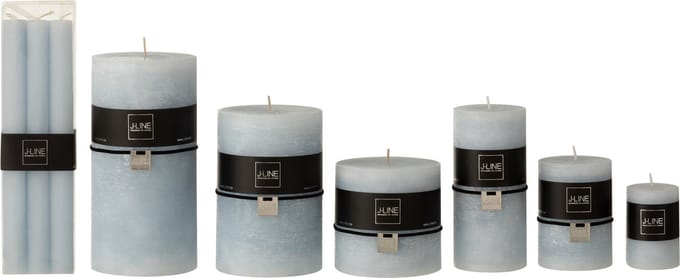 J-Line tafelkaars - lichtblauw - 9U - doos van 6