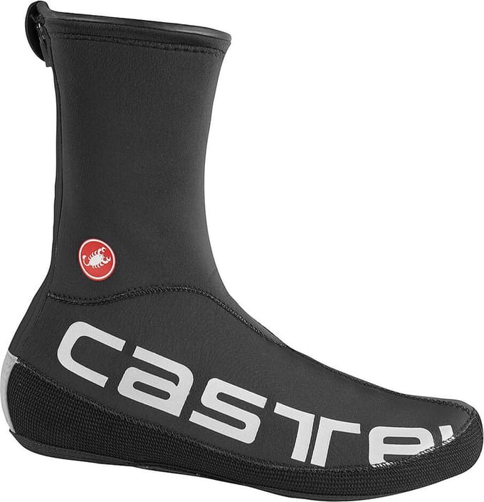 Castelli Overschoenen Unisex Zwart Reflective - Diluvio Ul Shoecover Black/Silver Reflex - S/M