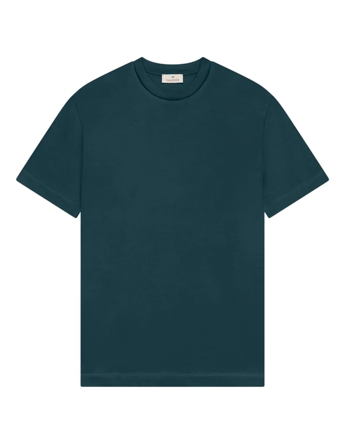 Valenza Interlock Supima T-shirts Donkergroen 1001