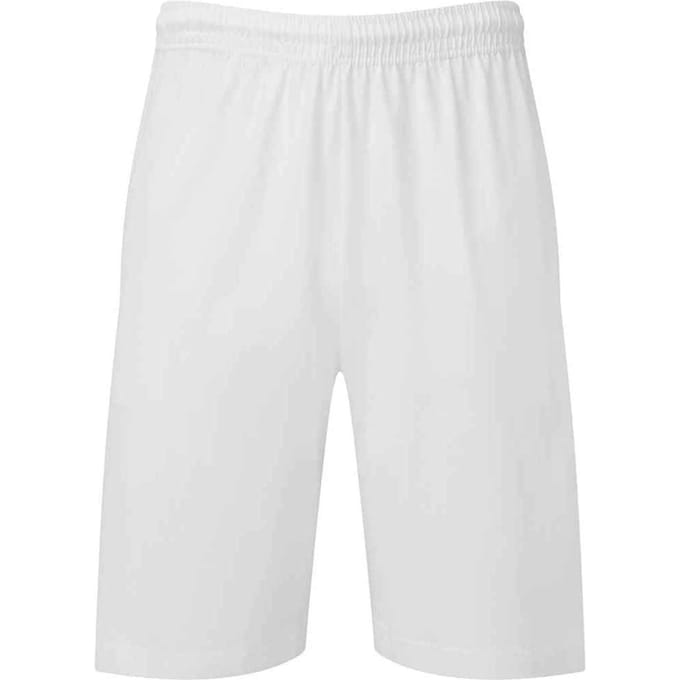 Fruit of the Loom Korte Iconische Jersey Heren (Wit)