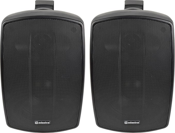 Adastra BH5-B luidsprekerset 5,25 inch 50W RMS IP44 zwart per paar