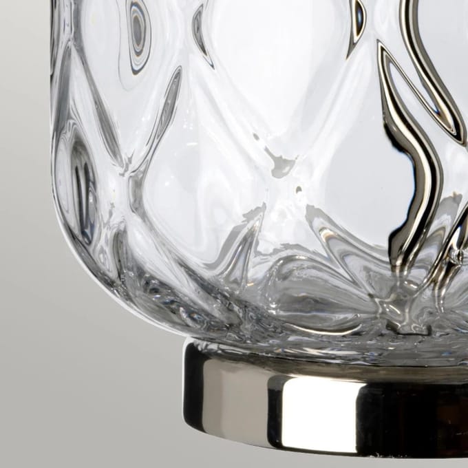 Quintiesse LED Tafellamp Sola | 1X E27 Max 60W | Polished Nickel