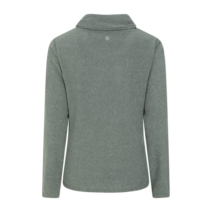 Mountain Warehouse Dames/Dames Hebridean Cowl Neck Fleece Top (Donkere Khaki)