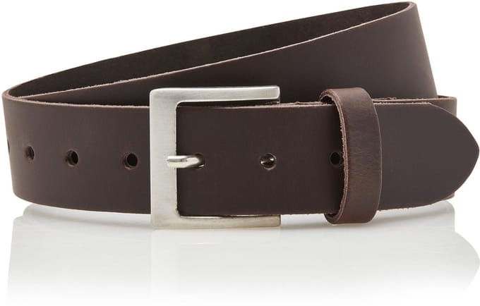 Timbelt Leren Riem 4 cm Bruin | Maat 95