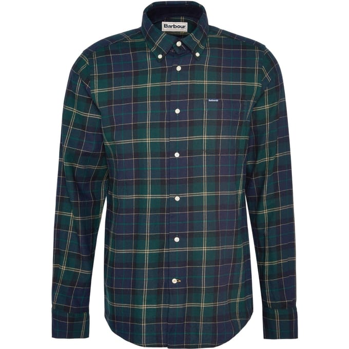 Overhemd Barbour fortrose overhemd op maat - tartan groen