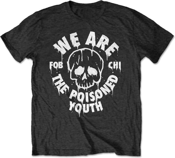 Fall Out Boy - Poisoned Youth Heren T-shirt - L - Zwart