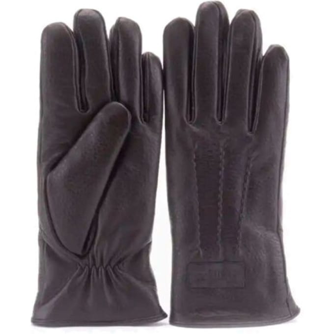 Warmbat Glo 4024-gloves men goat leather 65-choco