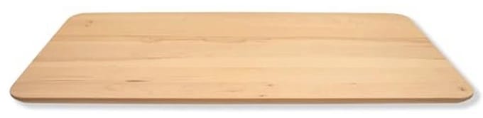 Massief Houten Bureaublad met Zwitserse Rand (120 x 60 cm)