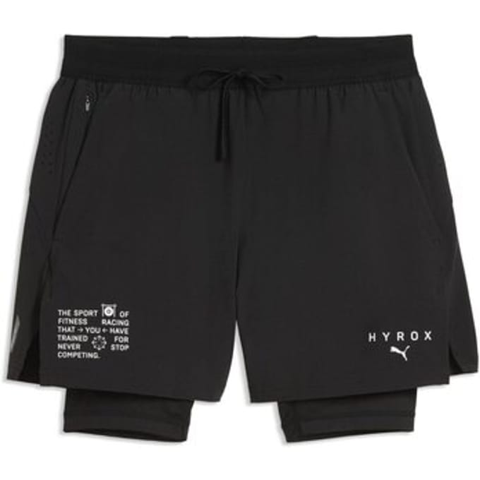 Puma X Hyrox 2in1 Pwrmode Korte Sportbroek Zwart S Man
