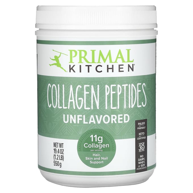 Primal Kitchen, Peptides de Collagène, Non Aromatisé, 19.4 oz (550g)