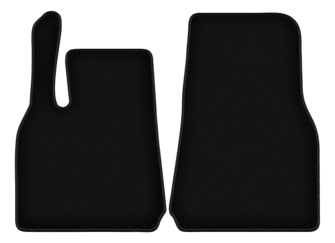 Wielganizator WLG-BASIC - Velours Automatten - Voor Tesla Model Y - Zwart - Basismodel