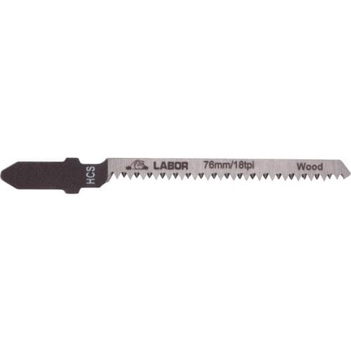 Labor decoupeerzaagbladen hout T101AO 76mm (5 Stuks)