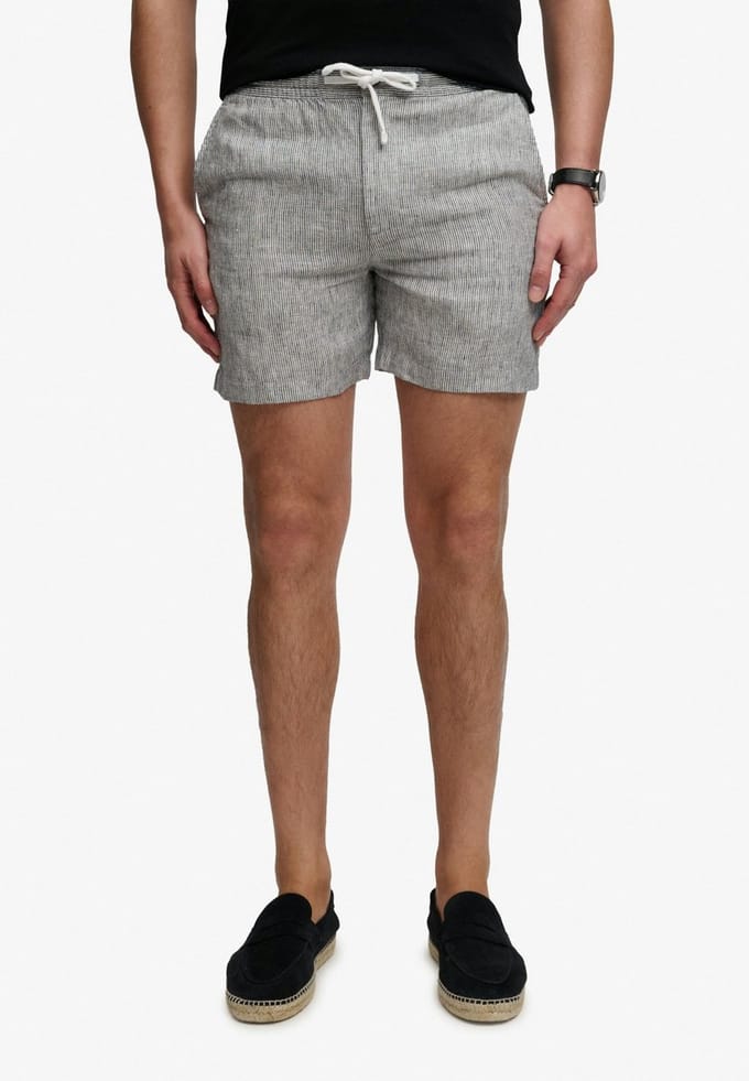 Superdry - The Merchant Store - Linnen Shorts - Heren - Korte broeken